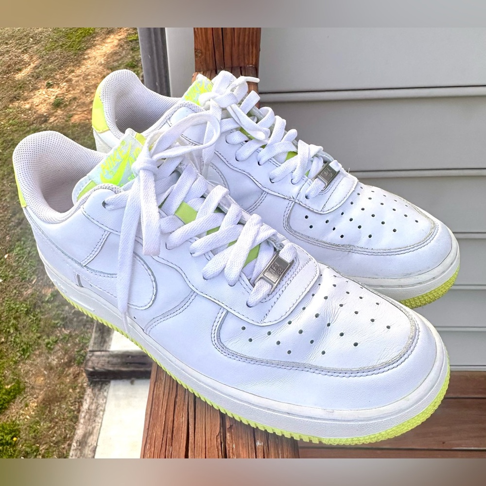 Nike Air Force 1 '07 Low "White Volt" 315122-119    9.5